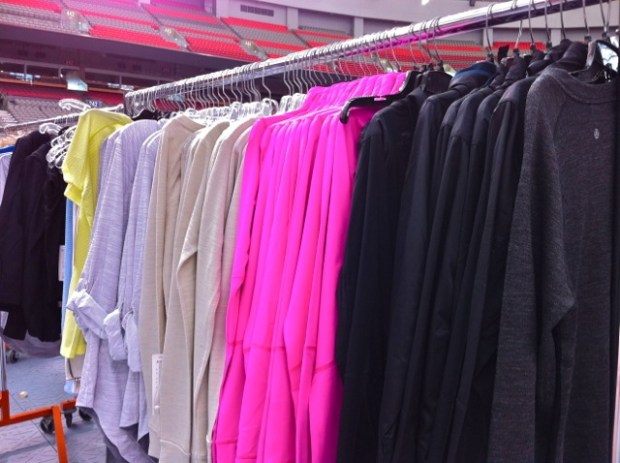 Lululemon BC Place Warehouse Sale 2013 - 12