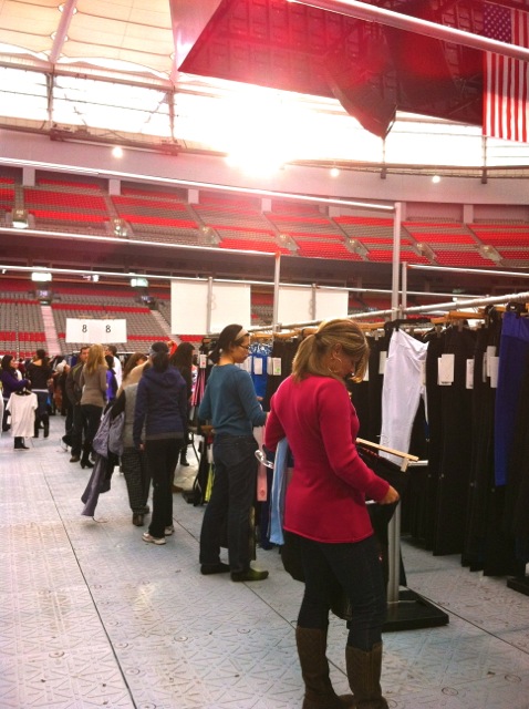 Lululemon BC Place Warehouse Sale 2013 - 14